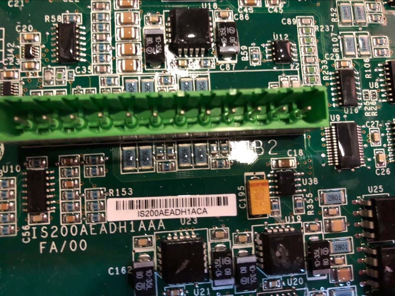 GE IS200AEADH1A Input/Output Grid Fork Board